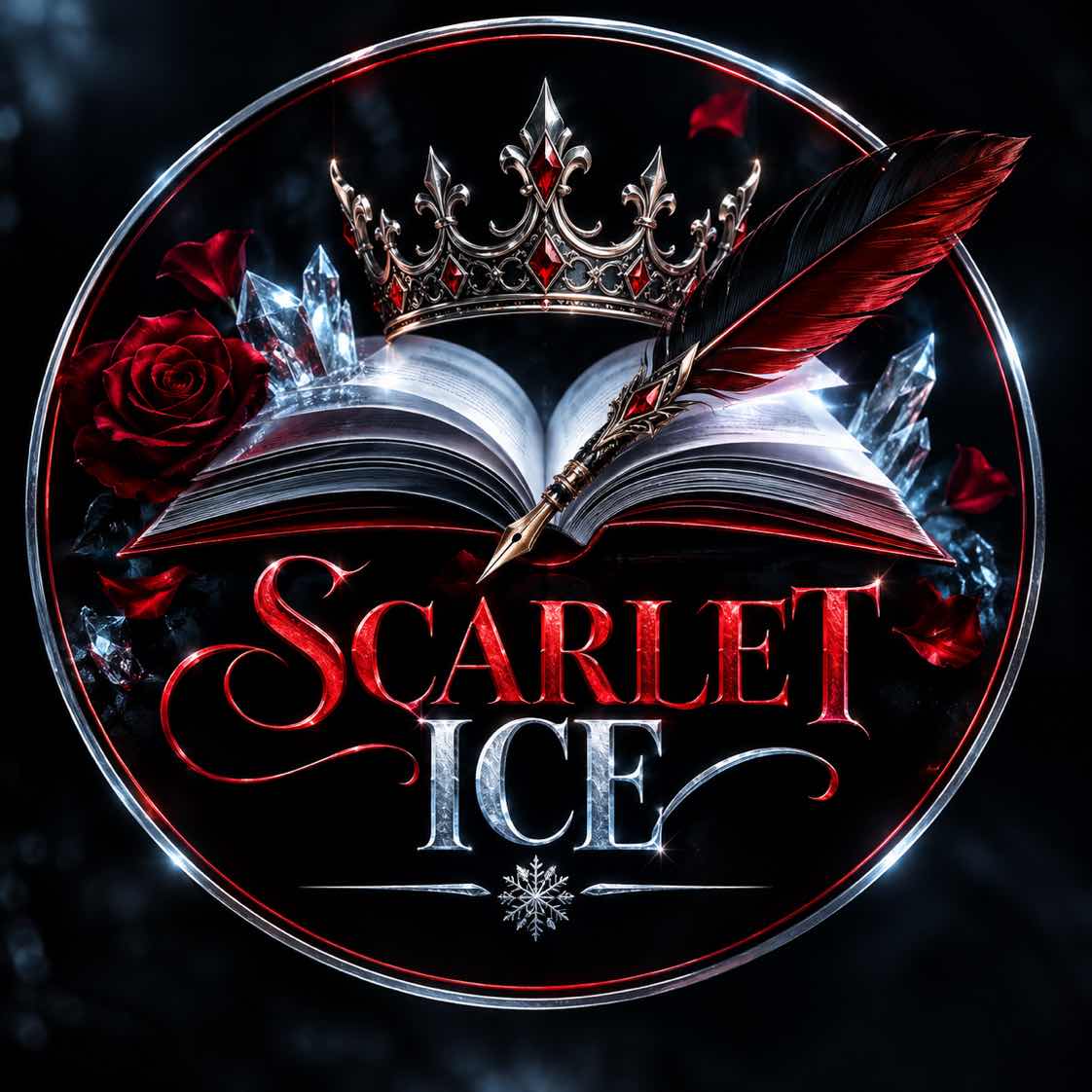 Scarlet ice.