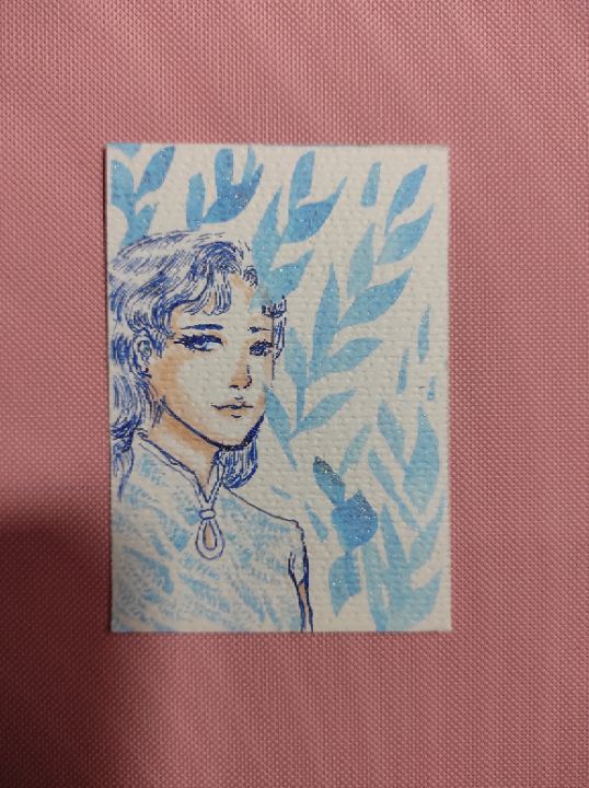 l’amoureux du bleu
