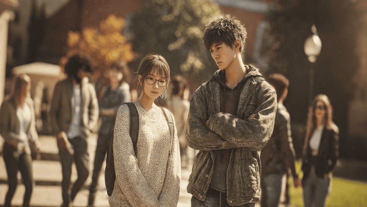 เฉิ่มนักรักซะเลย คำเตือนสปอยล์ | จากความงุ่มง่ามสู่ความตกหลุมรัก เขาจริง ๆ แค่เชื่องช้าเท่านั้นหรือ?